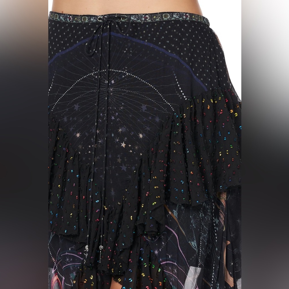 Camilla Midnight Moon House silk Maxi Skirt ♥️Rare Find! - Picture 7 of 15